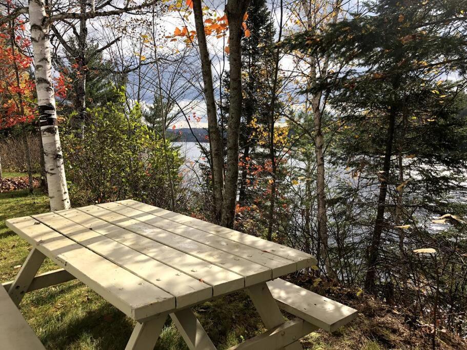 Chalet Au Bord Du St-Maurice La Tuque Buitenkant foto